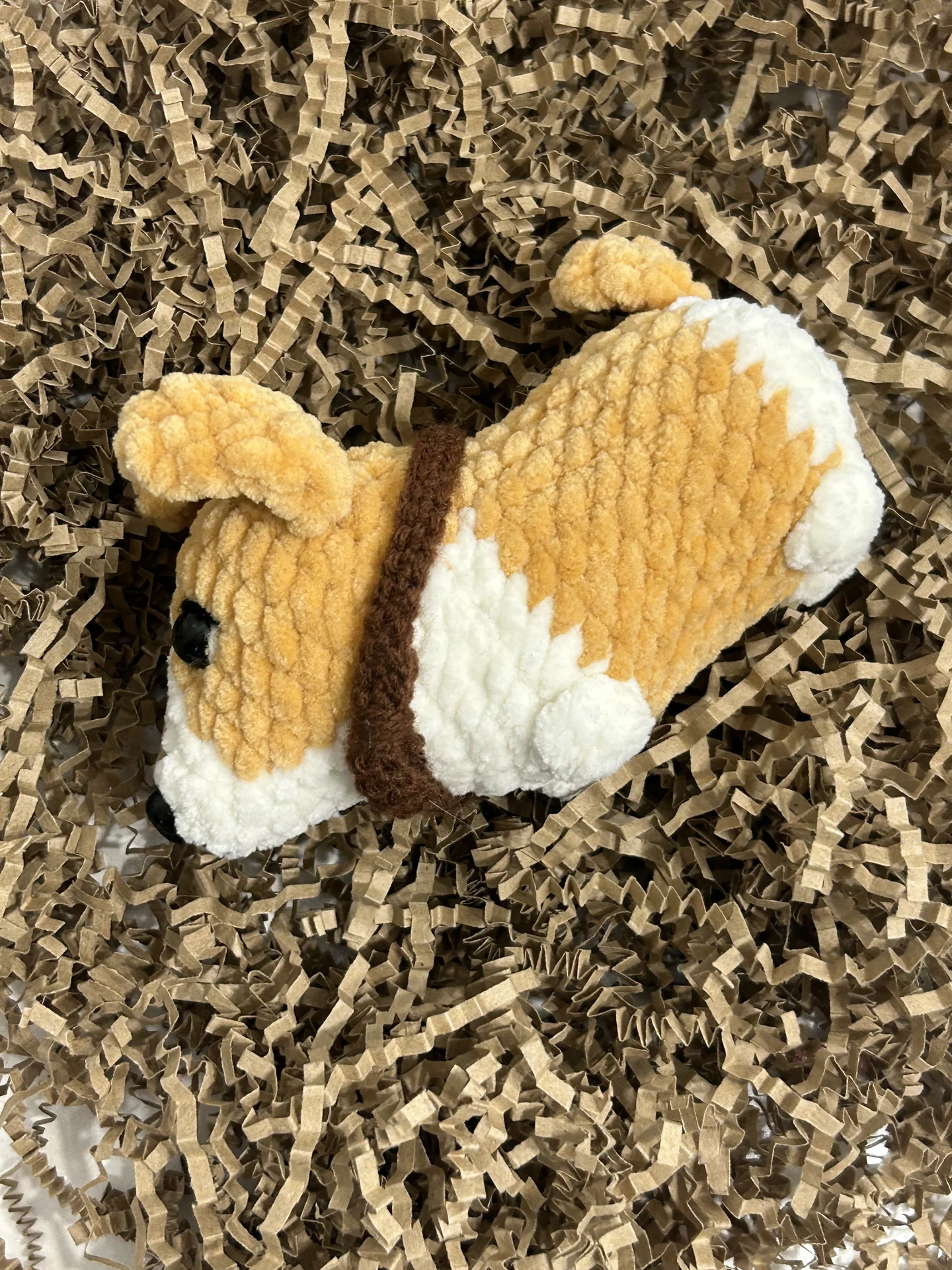 игрушка вязаная корги - миниатюра 2