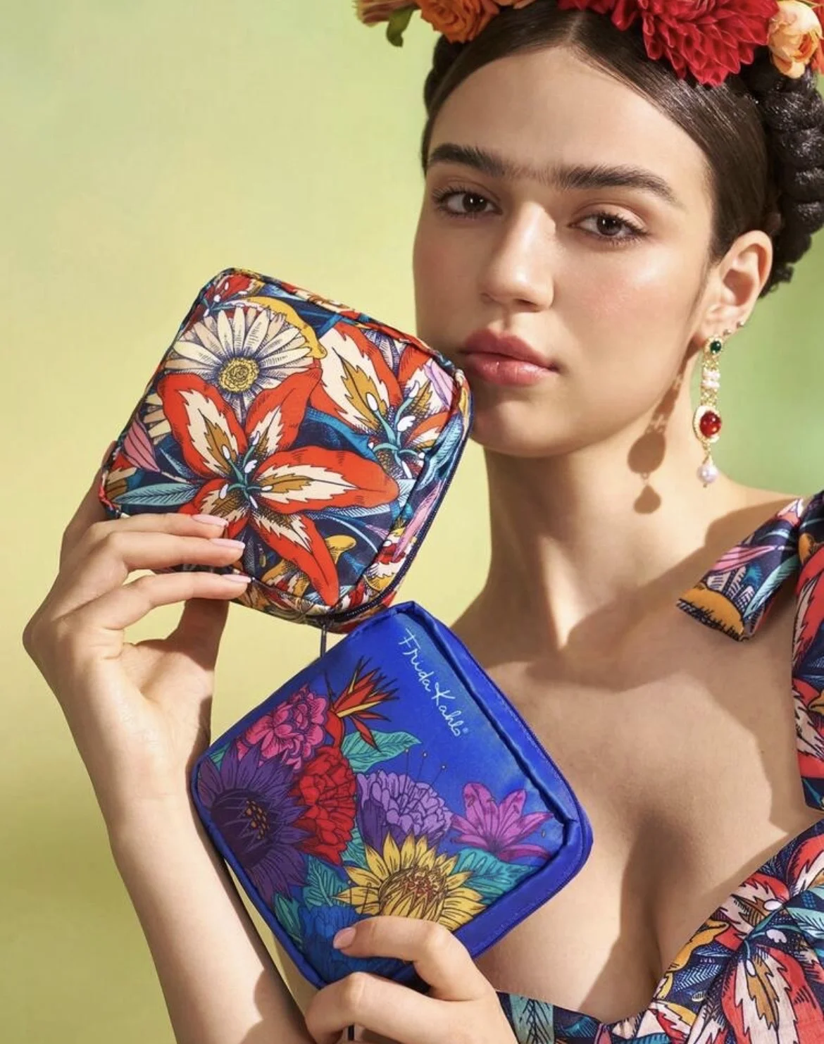 набор косметичек frida kahlo - миниатюра 2