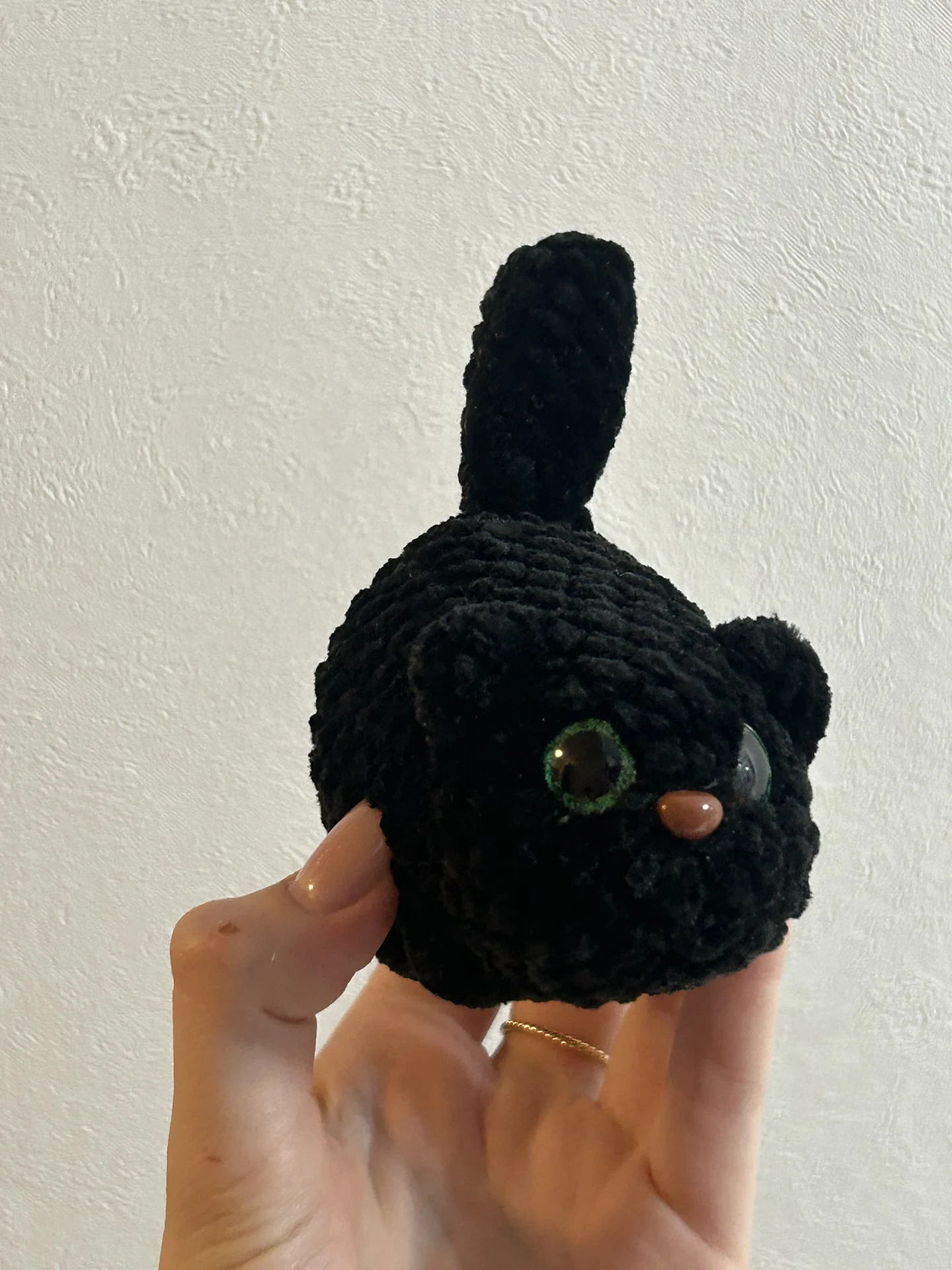 игрушка черная кошка - миниатюра 2
