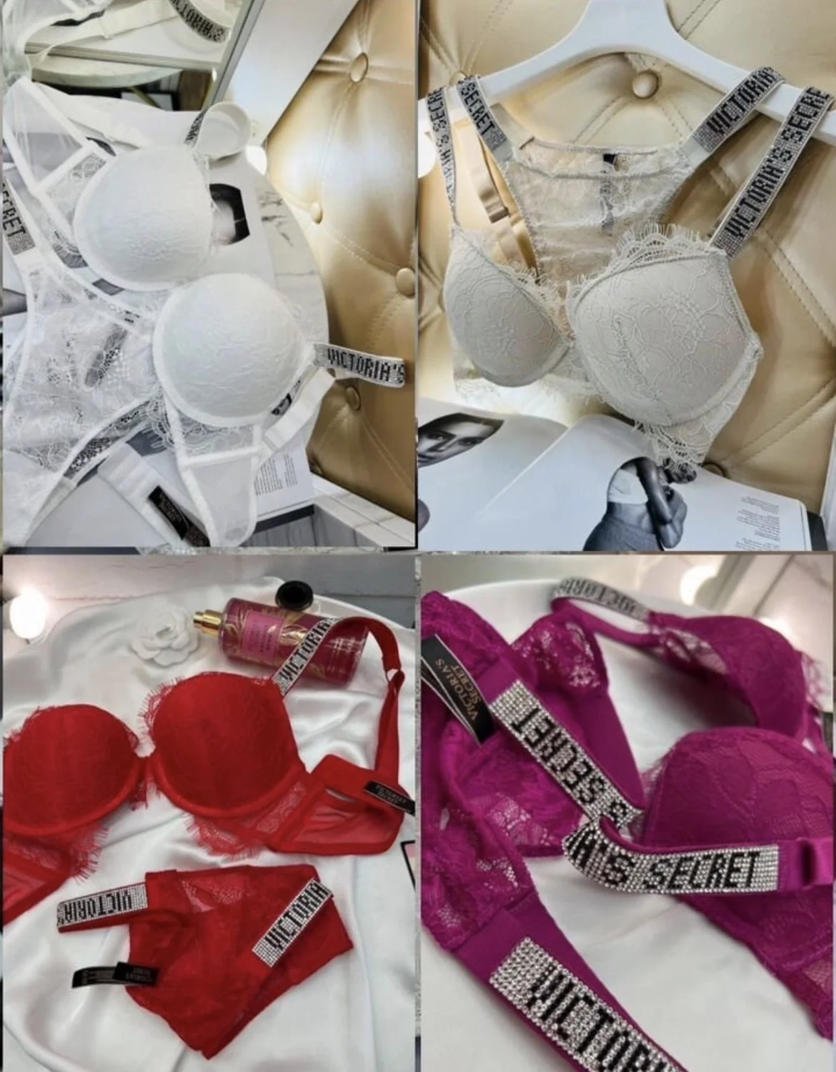 Victoria's Secret: Кружевной комплект с бирками - миниатюра 2