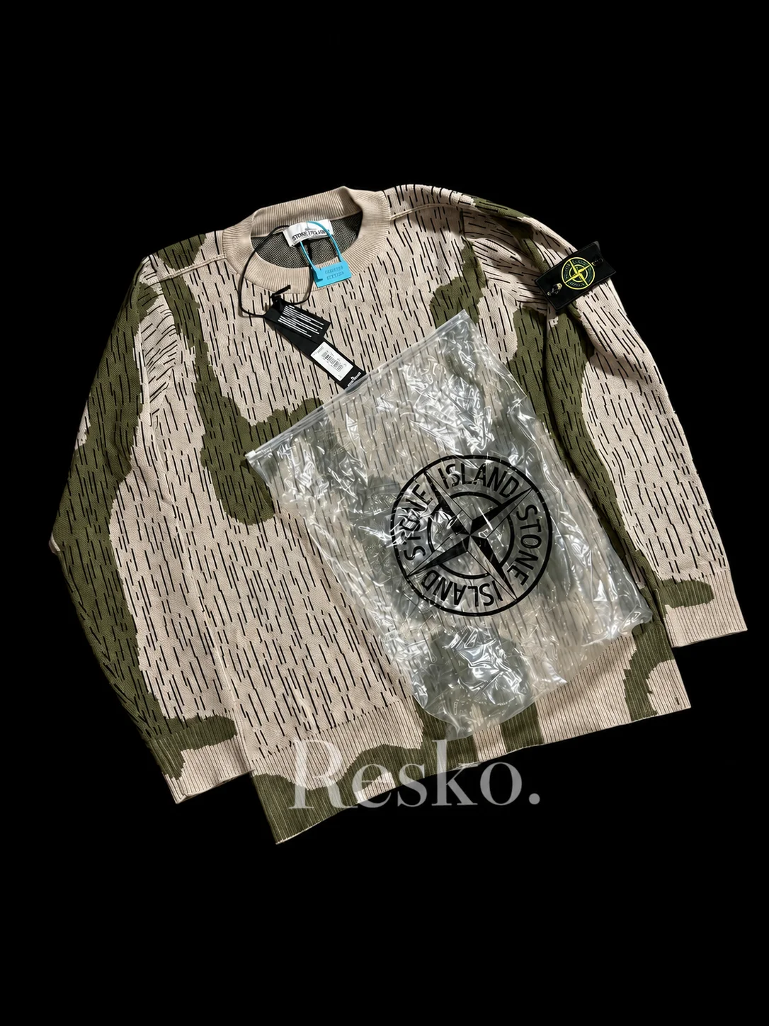 Свишот Stone Island Camo type