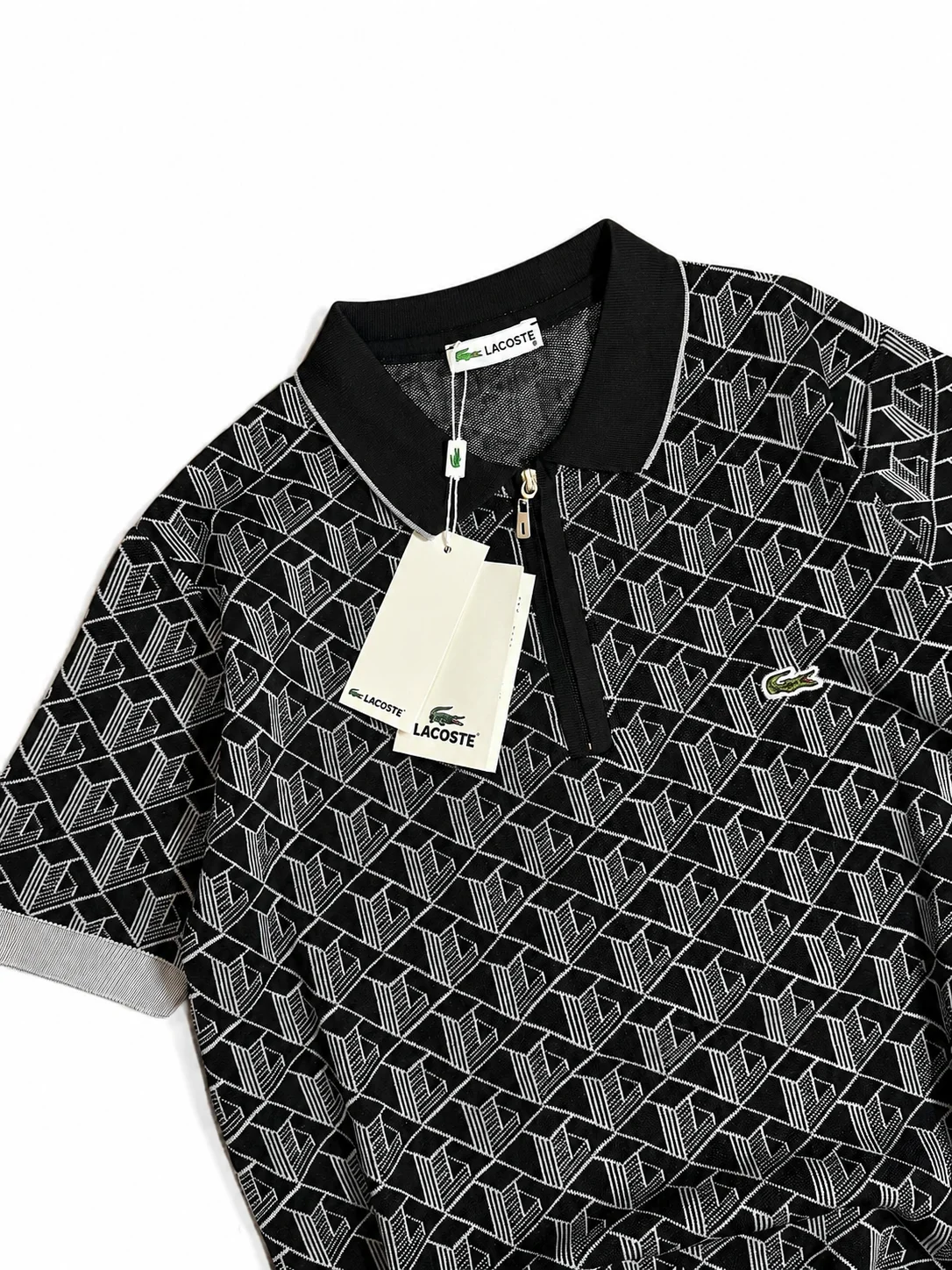 Поло Lacoste Monogram - миниатюра 2