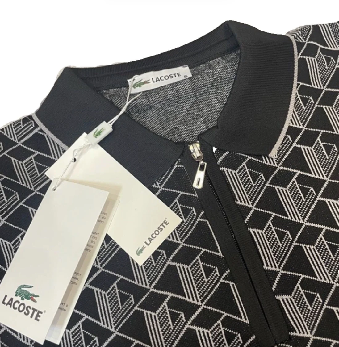 Поло Lacoste Monogram - миниатюра 3