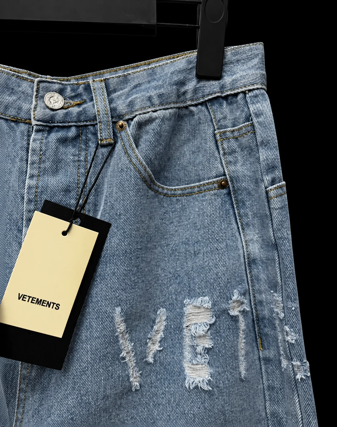 Джинсы Vetements buggy 2026 - миниатюра 5