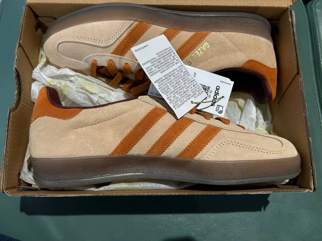 adidas GAZELLE INDOOR оригинал в наличии - изображение 1