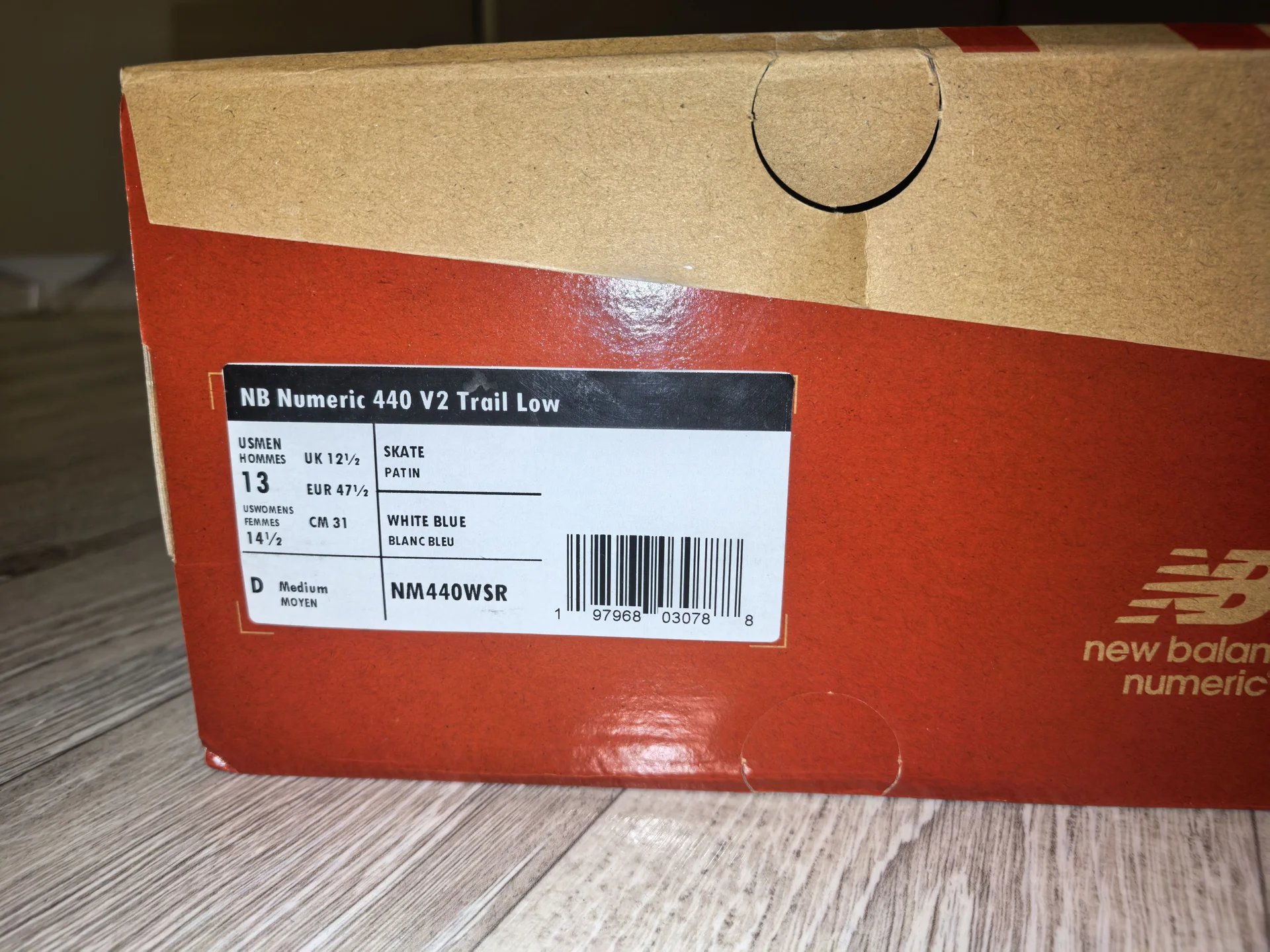 Кроссовки New Balance NB Numeric 440 V2 Trail Low - миниатюра 6
