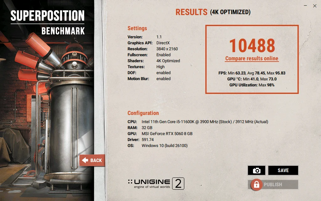 Игровой пк. Гарантия. i5-11600K\RTX5060\32Gb\512Gb - миниатюра 5