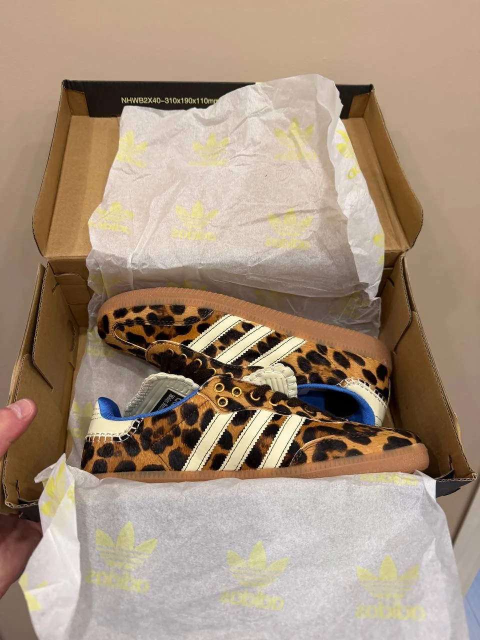 Adidas samna Wales Bonner leopard - изображение 1