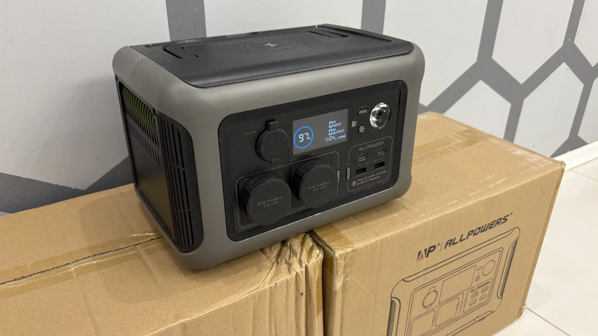 Портативная станция Allpowers R600 - миниатюра 2