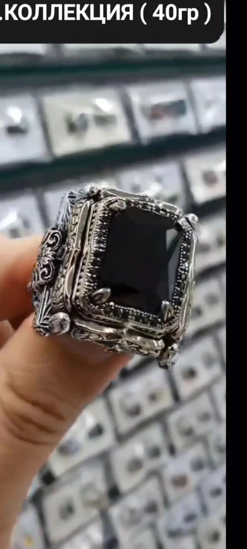 Перстень из серебра 925 пробы - миниатюра 4
