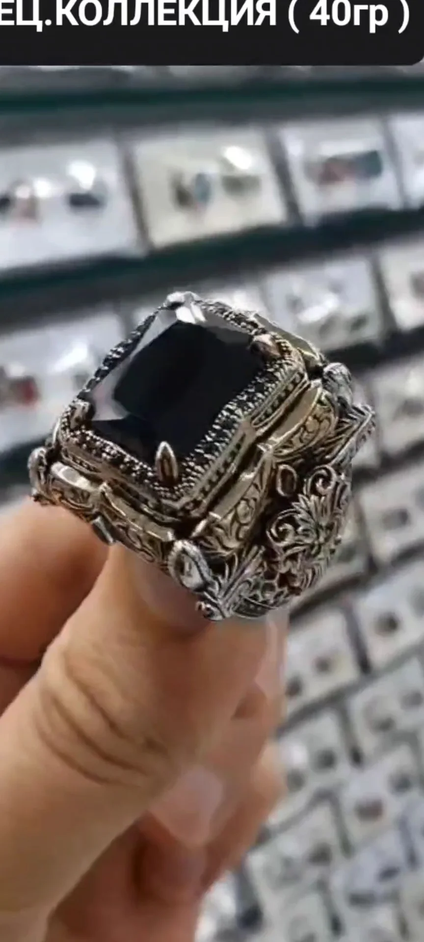 Перстень из серебра 925 пробы - миниатюра 5