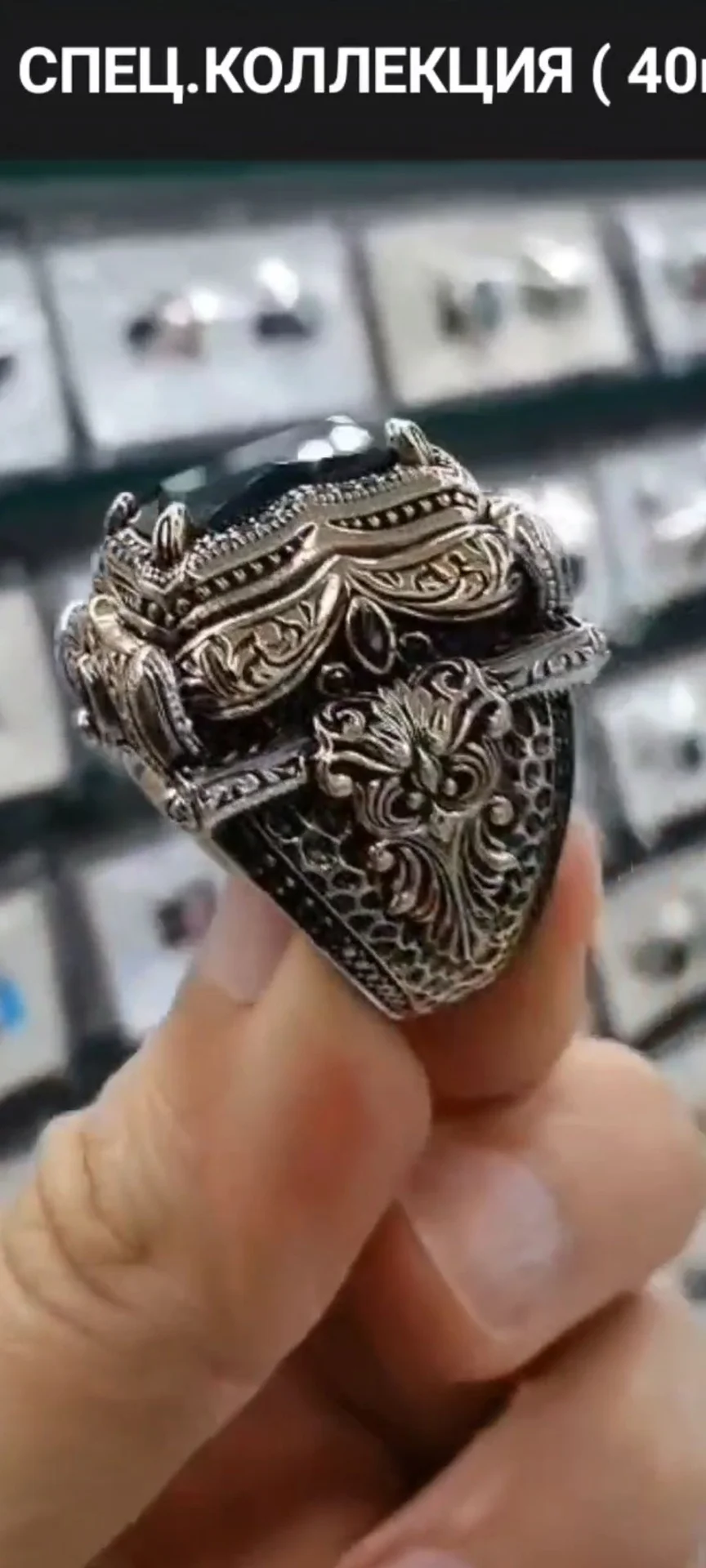 Перстень из серебра 925 пробы - миниатюра 6