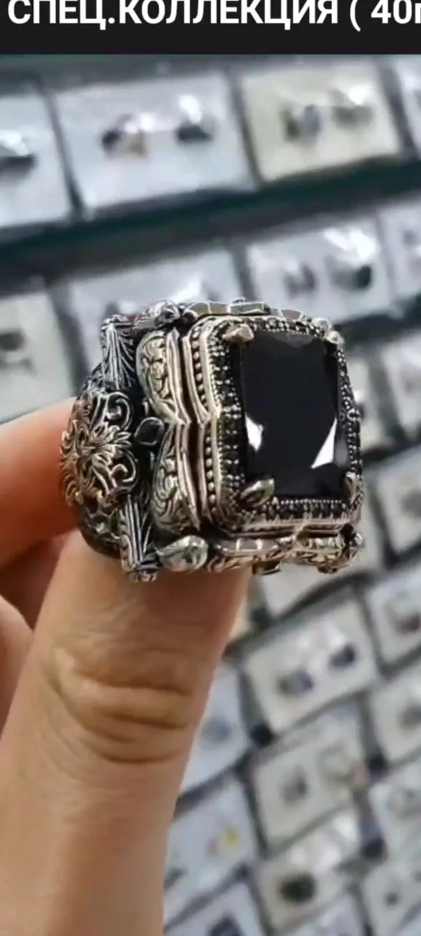 Перстень из серебра 925 пробы - миниатюра 7