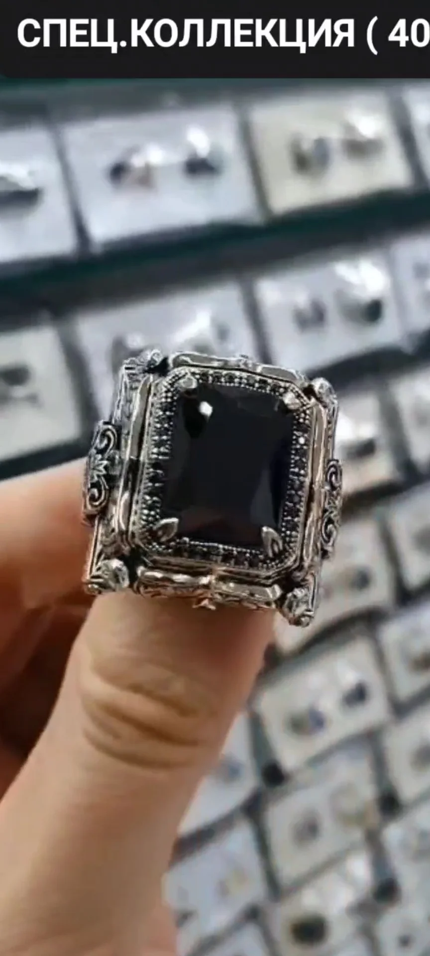 Перстень из серебра 925 пробы - миниатюра 8