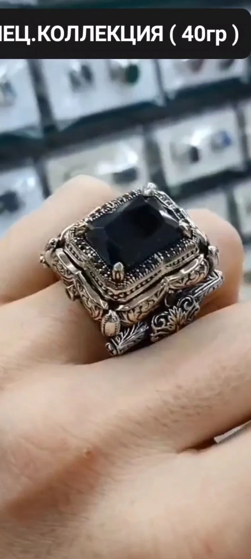 Перстень из серебра 925 пробы - миниатюра 10
