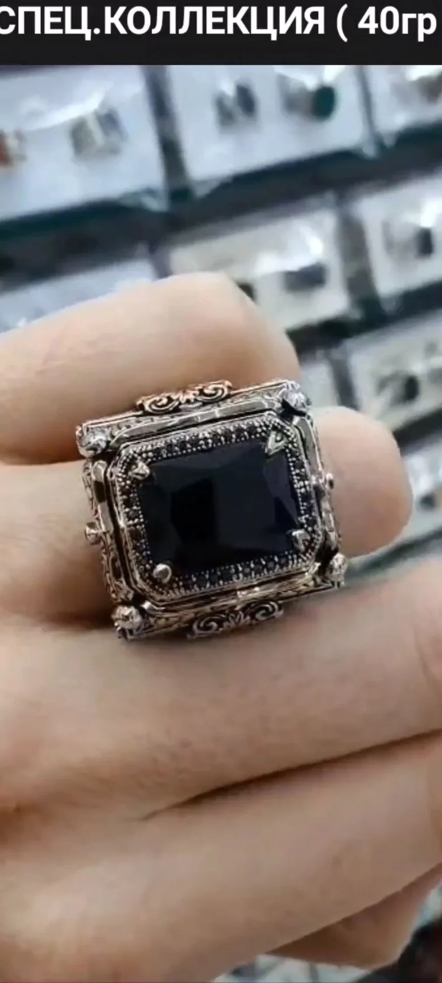Перстень из серебра 925 пробы - миниатюра 11