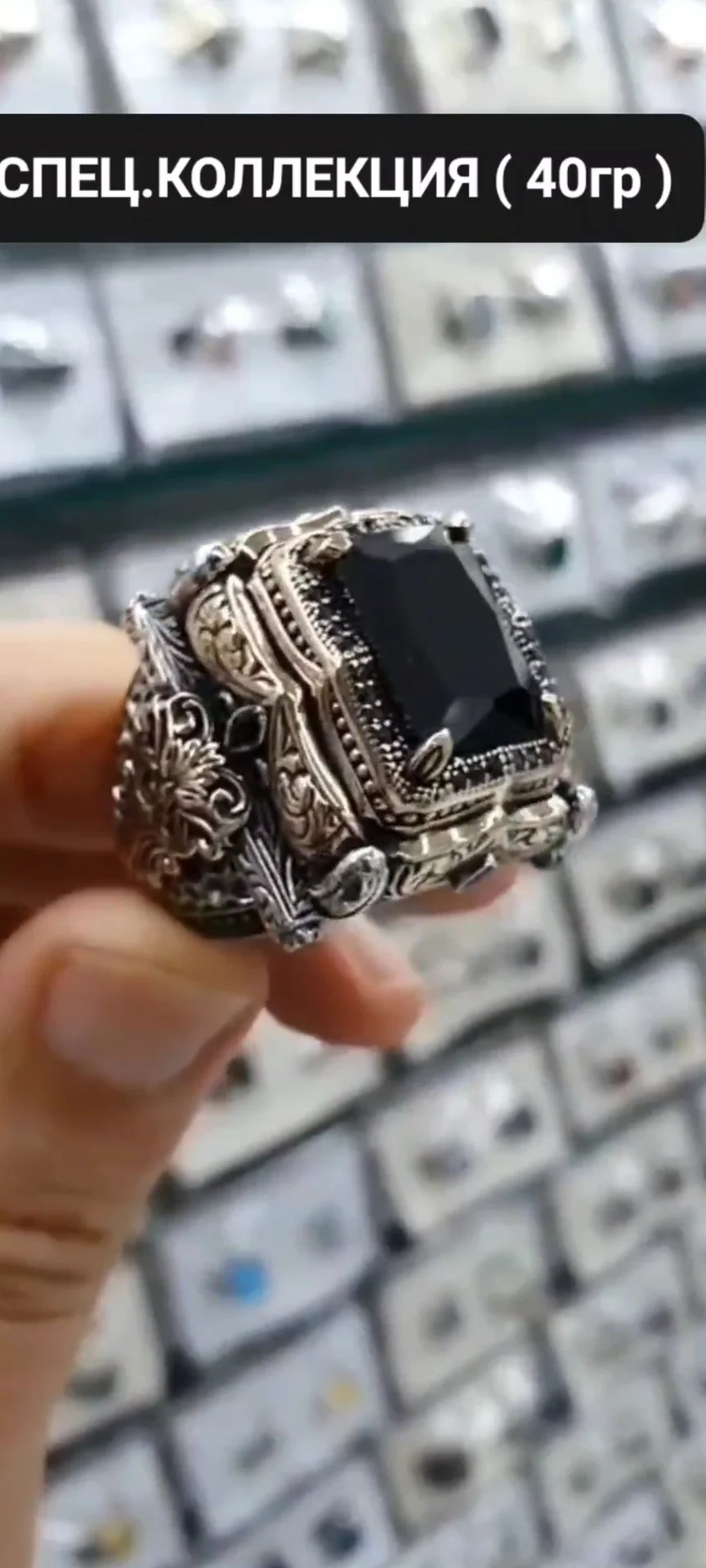 Перстень из серебра 925 пробы - миниатюра 12