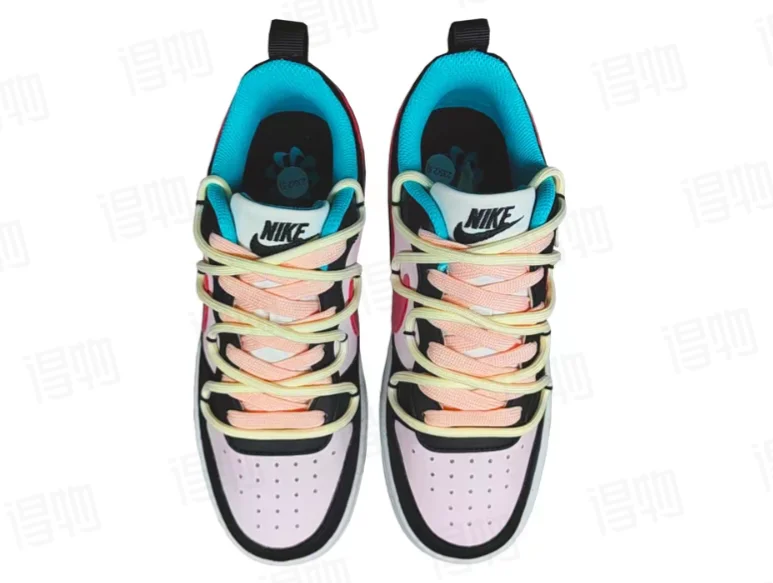 🔥 Nike Dunk Low «Pink Black Custom» — 100% Ориги - миниатюра 5