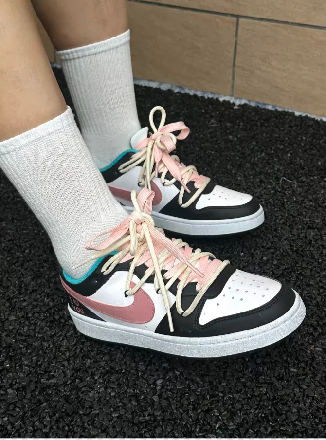 🔥 Nike Dunk Low «Pink Black Custom» — 100% Ориги - миниатюра 6
