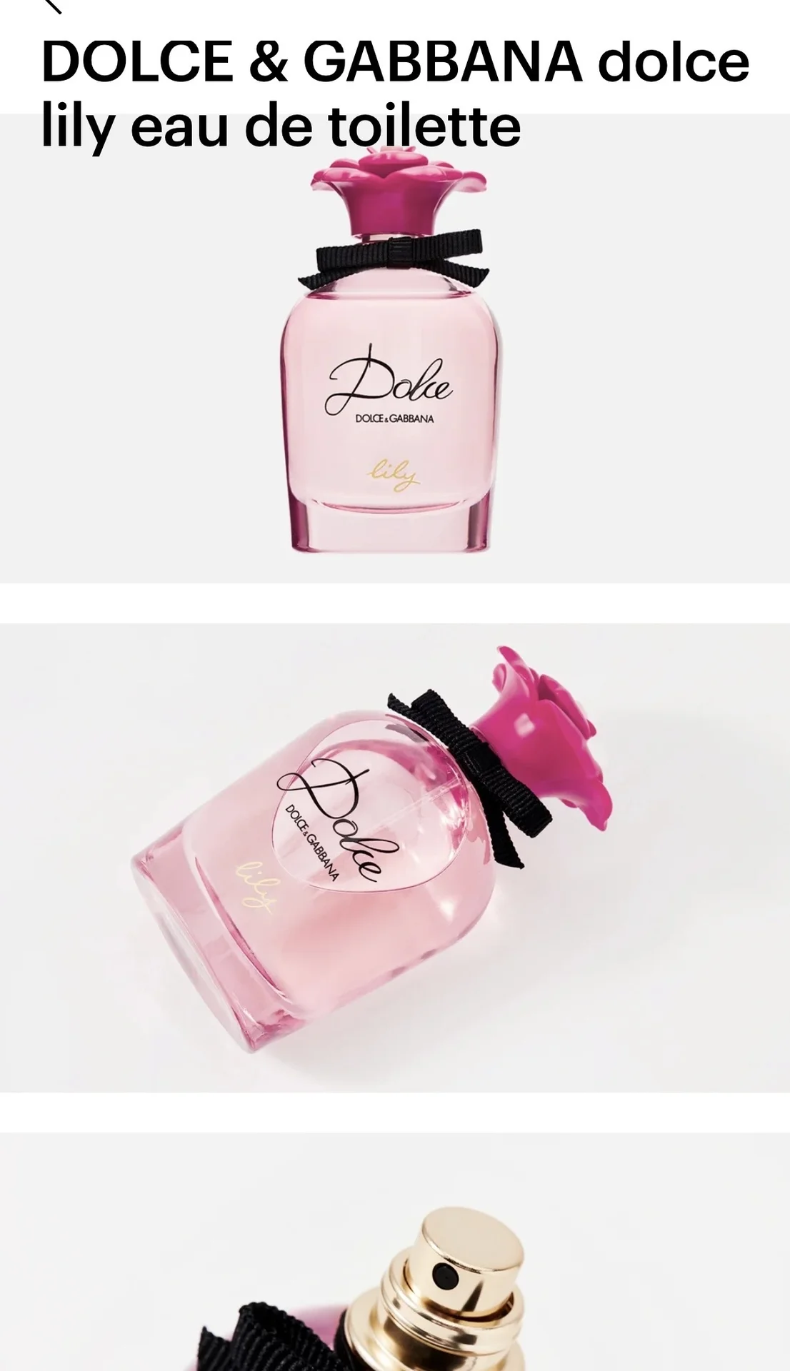 DOLCE & GABBANA dolce lily eau de toilette - изображение 1