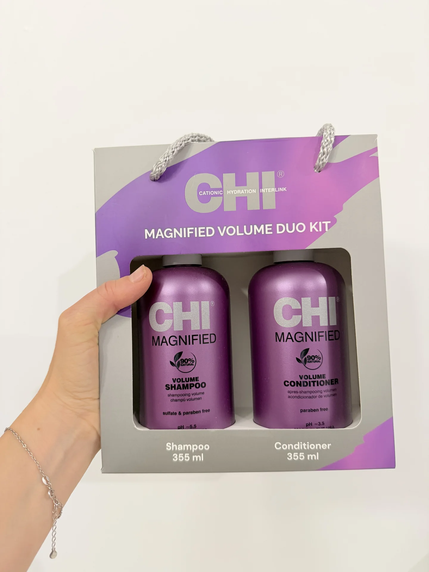 CHI magnified volume duo kit for normal to fine ha