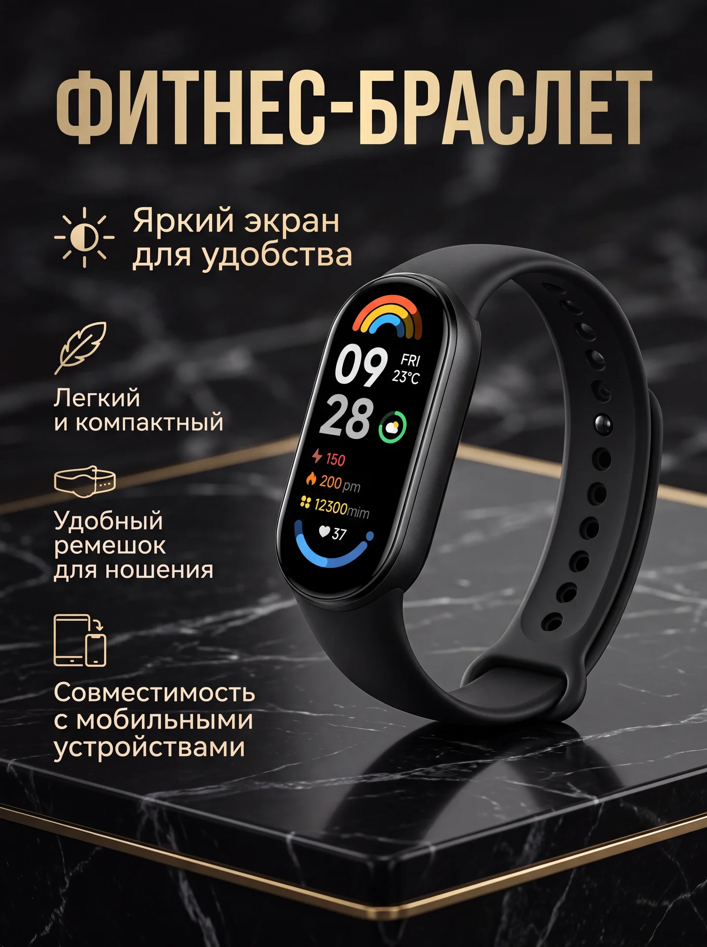 Смарт часы xiaomi mi smart band 9 - изображение 1