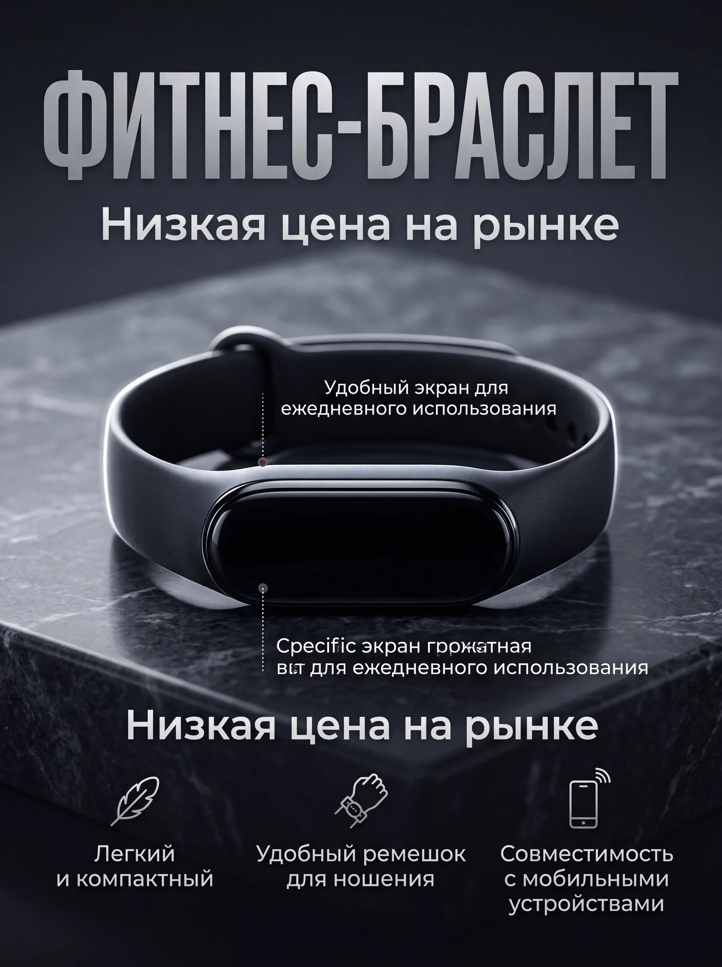 Смарт часы xiaomi mi smart band 9 - миниатюра 2