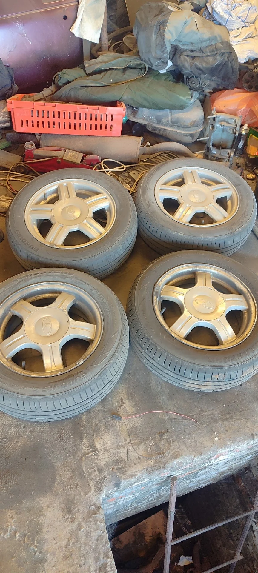Литые диски с резиной на ВАЗ r14 - миниатюра 2