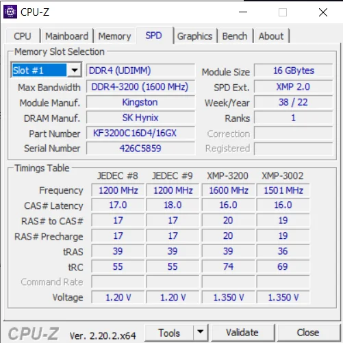 Оперативная память Kingston fury Beast 32Gb 3200 - миниатюра 4