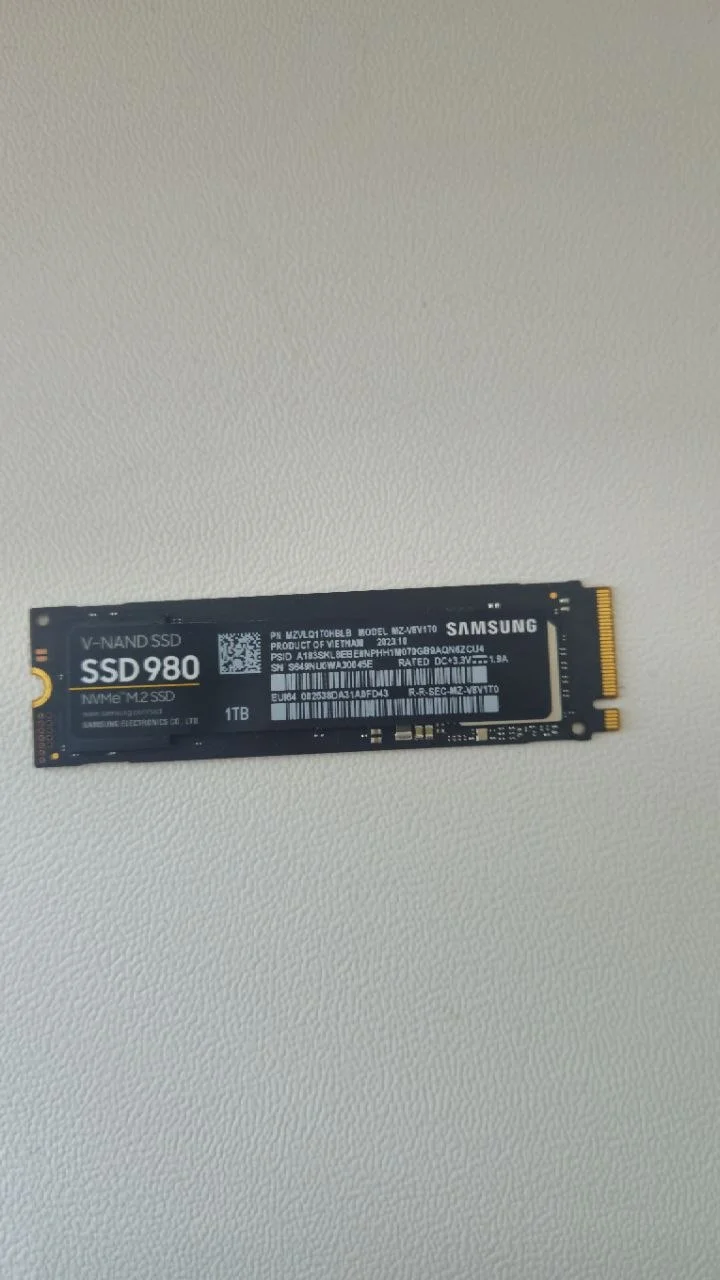 SSD Samsung 980 1TB - миниатюра 2