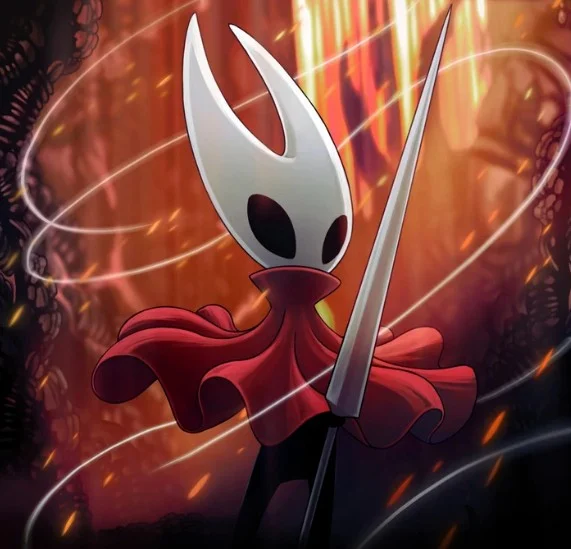 Маска hollow knight Хорнет 3Д печать косплей