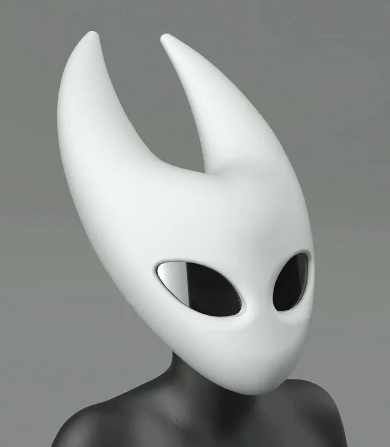 Маска hollow knight Хорнет 3Д печать косплей - миниатюра 2