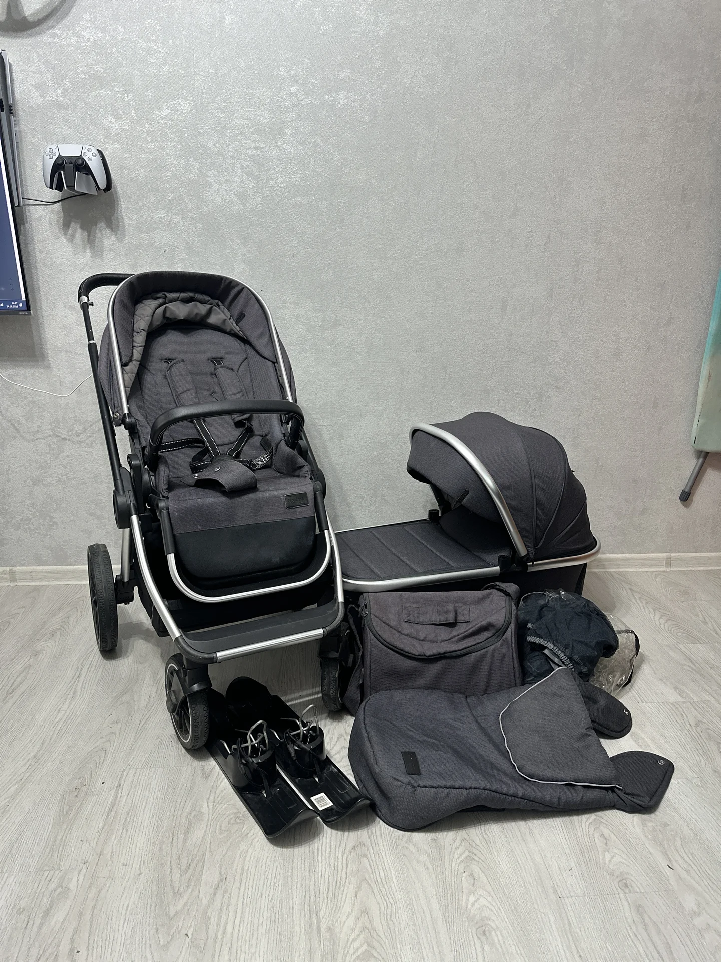 детская коляска 2 в 1 carrello optima - миниатюра 2
