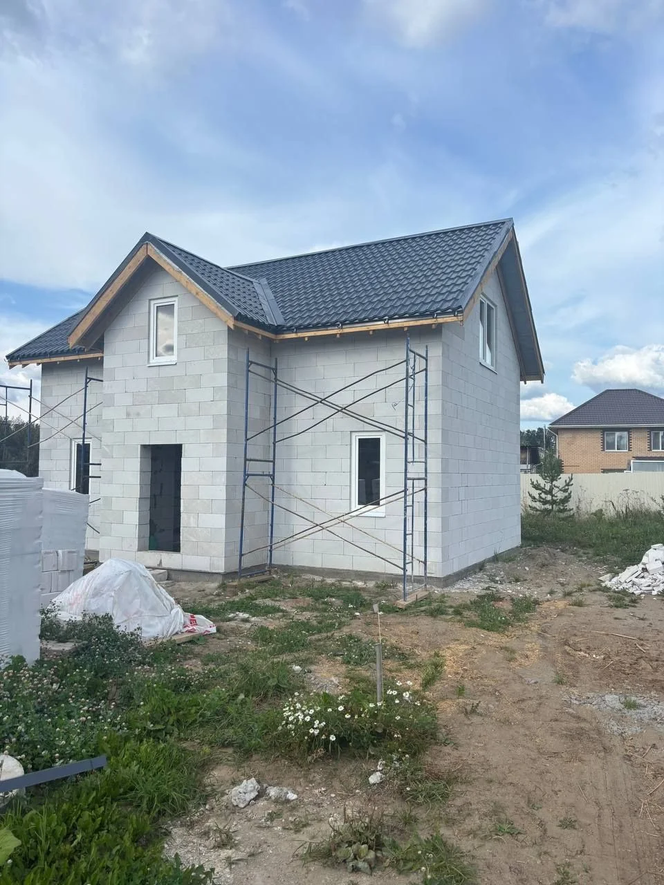 Каменщик, кладка газоблока - миниатюра 5