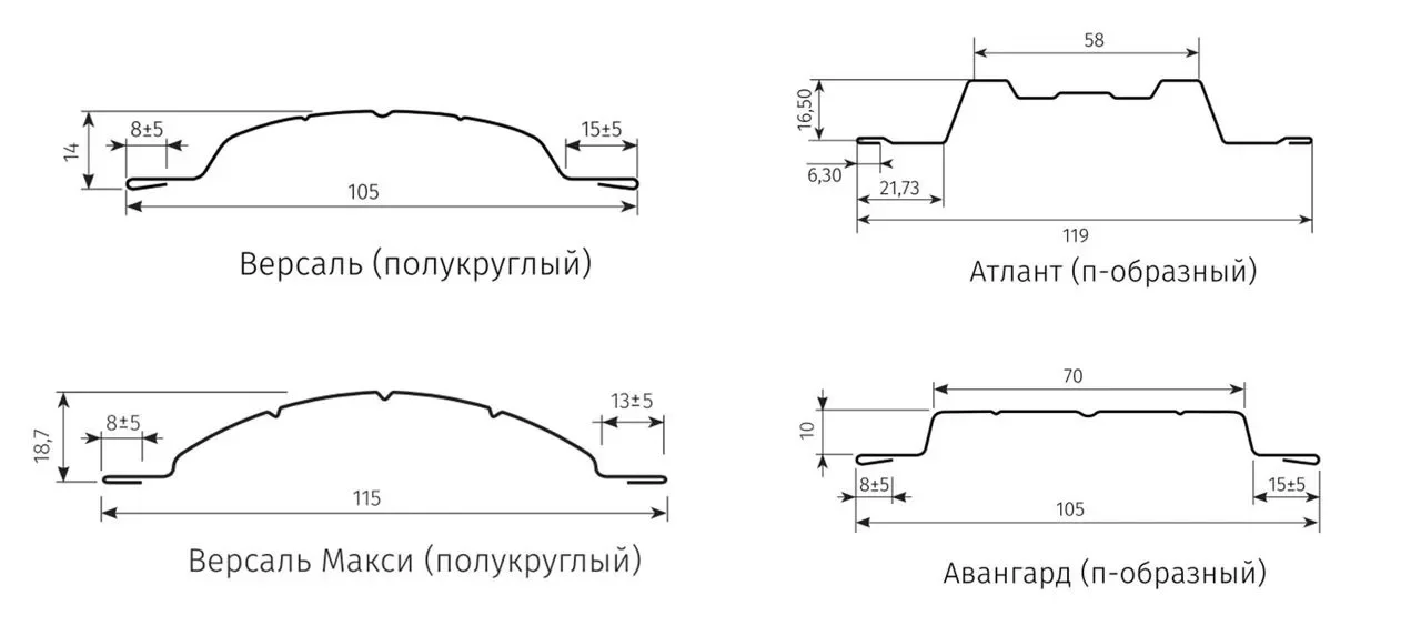 Штакетник металлический - миниатюра 4