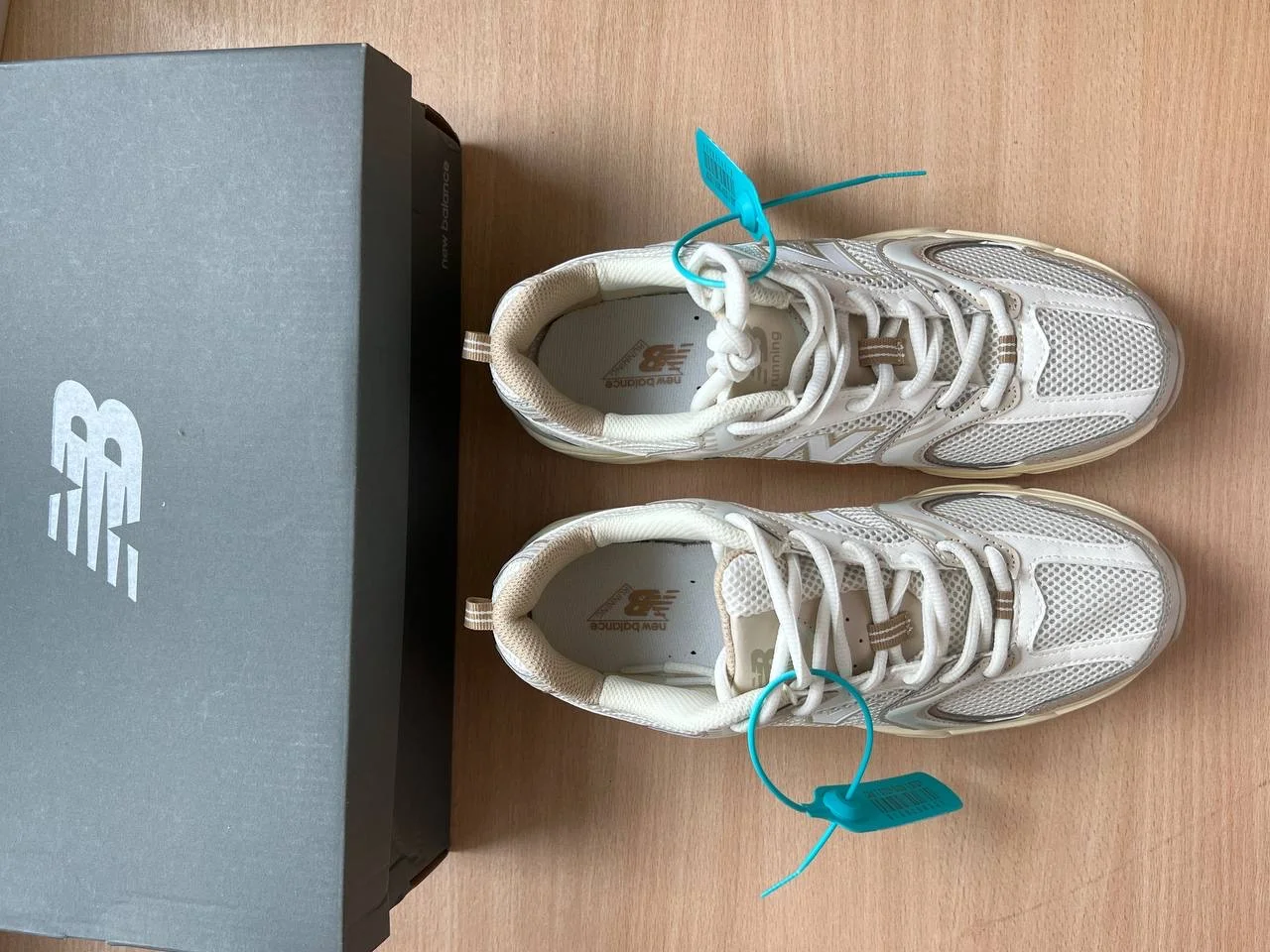 Кроссовки New Balance 530 оригинал beige - миниатюра 2