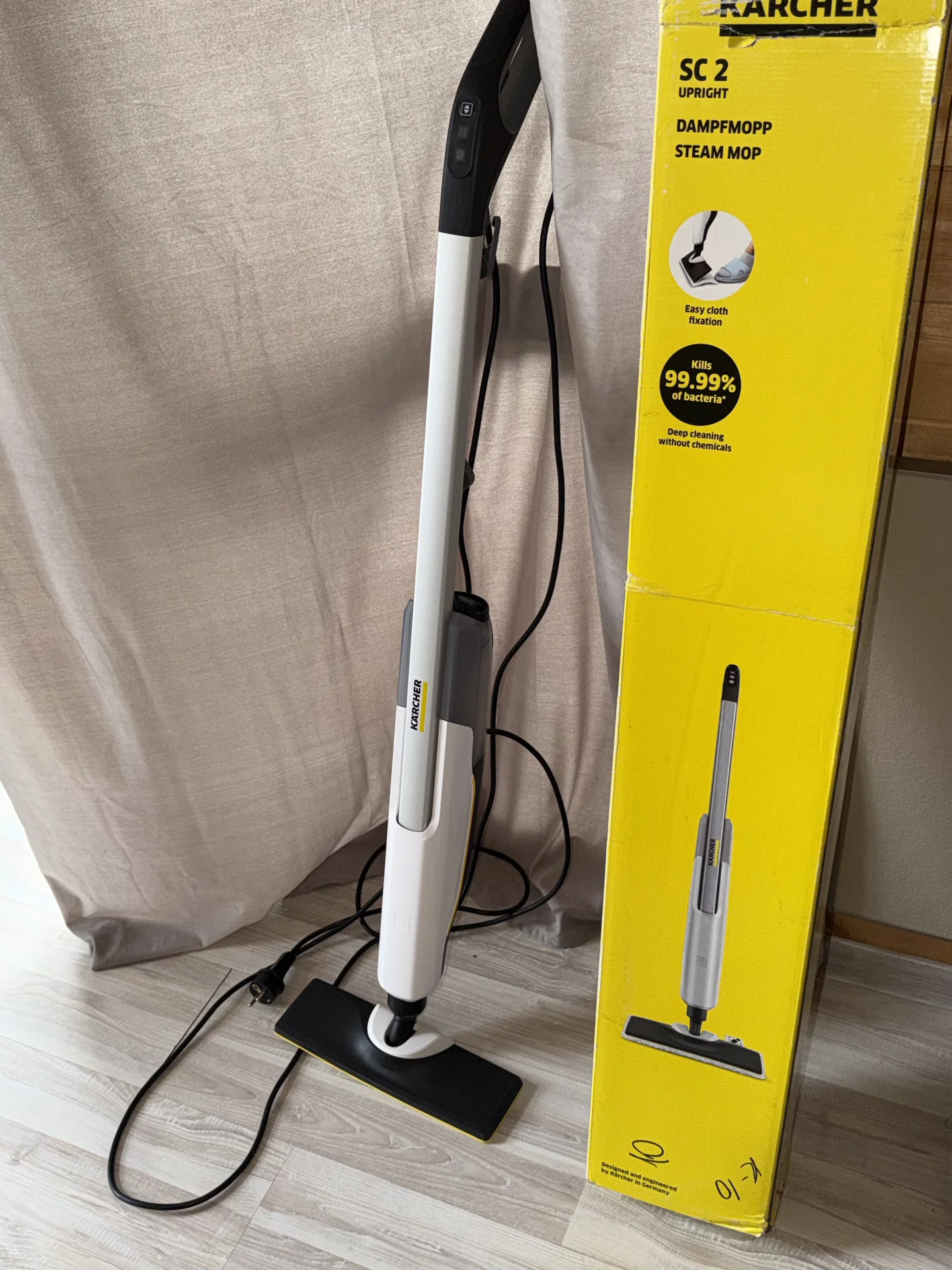 Паровая швабра/пароочиститель Kärcher SC2 upright - миниатюра 2