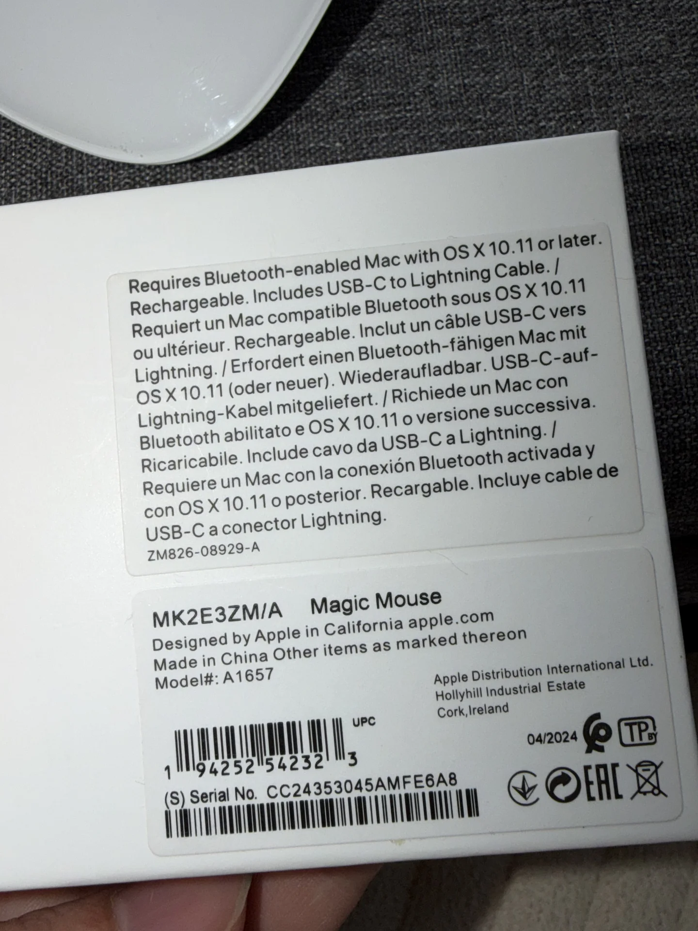 мышь эппл Apple Magic Mouse2 - миниатюра 5