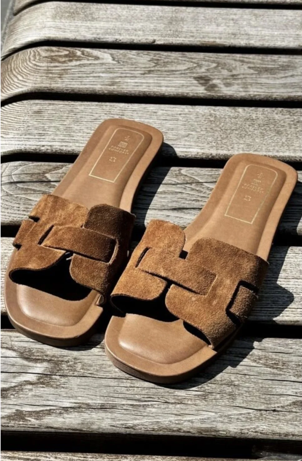 Кожаные шлепанцы 41 р Forever comfort Next