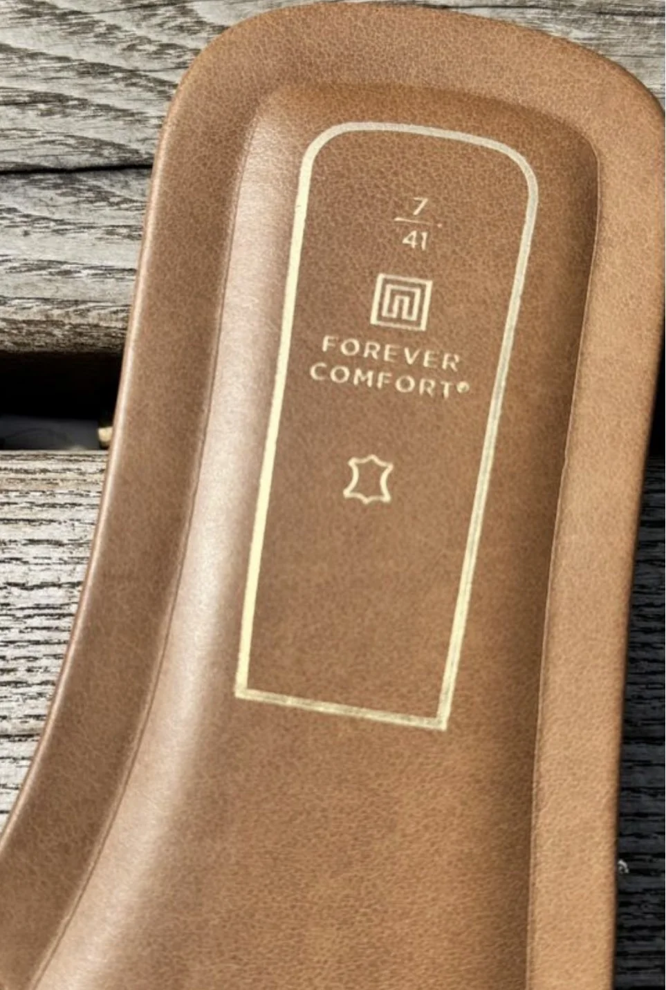 Кожаные шлепанцы 41 р Forever comfort Next - миниатюра 6