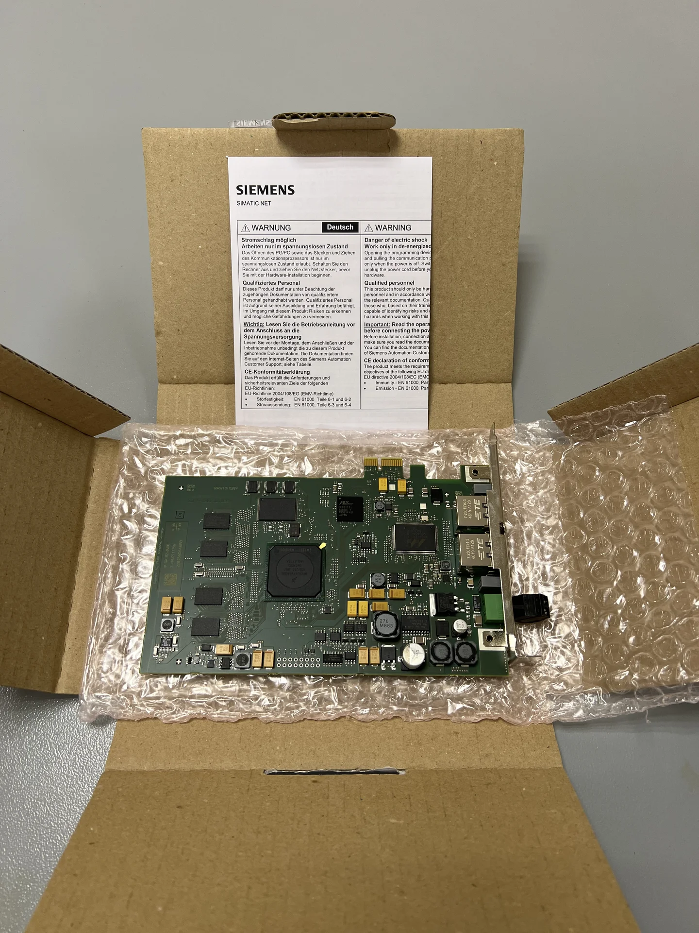 Коммуникационный процессор Siemens 6GK1162-3AA00 - изображение 1