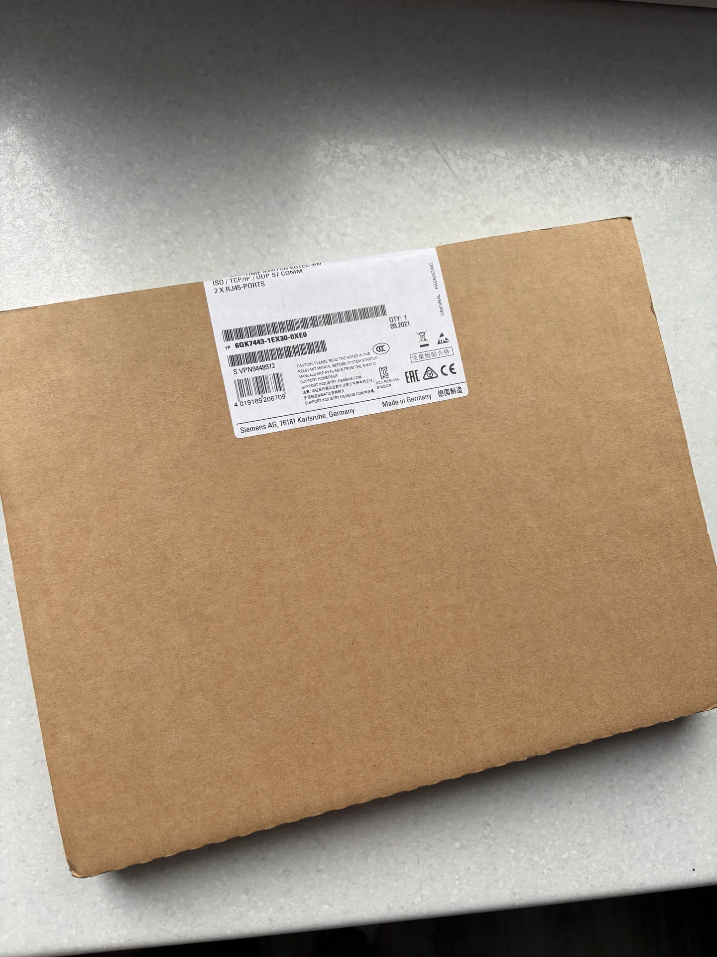 Процессор Siemens Simatic NET CP 443 - миниатюра 4
