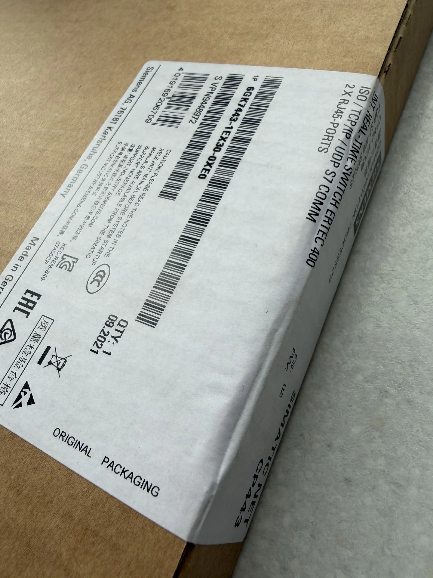 Процессор Siemens Simatic NET CP 443 - миниатюра 7
