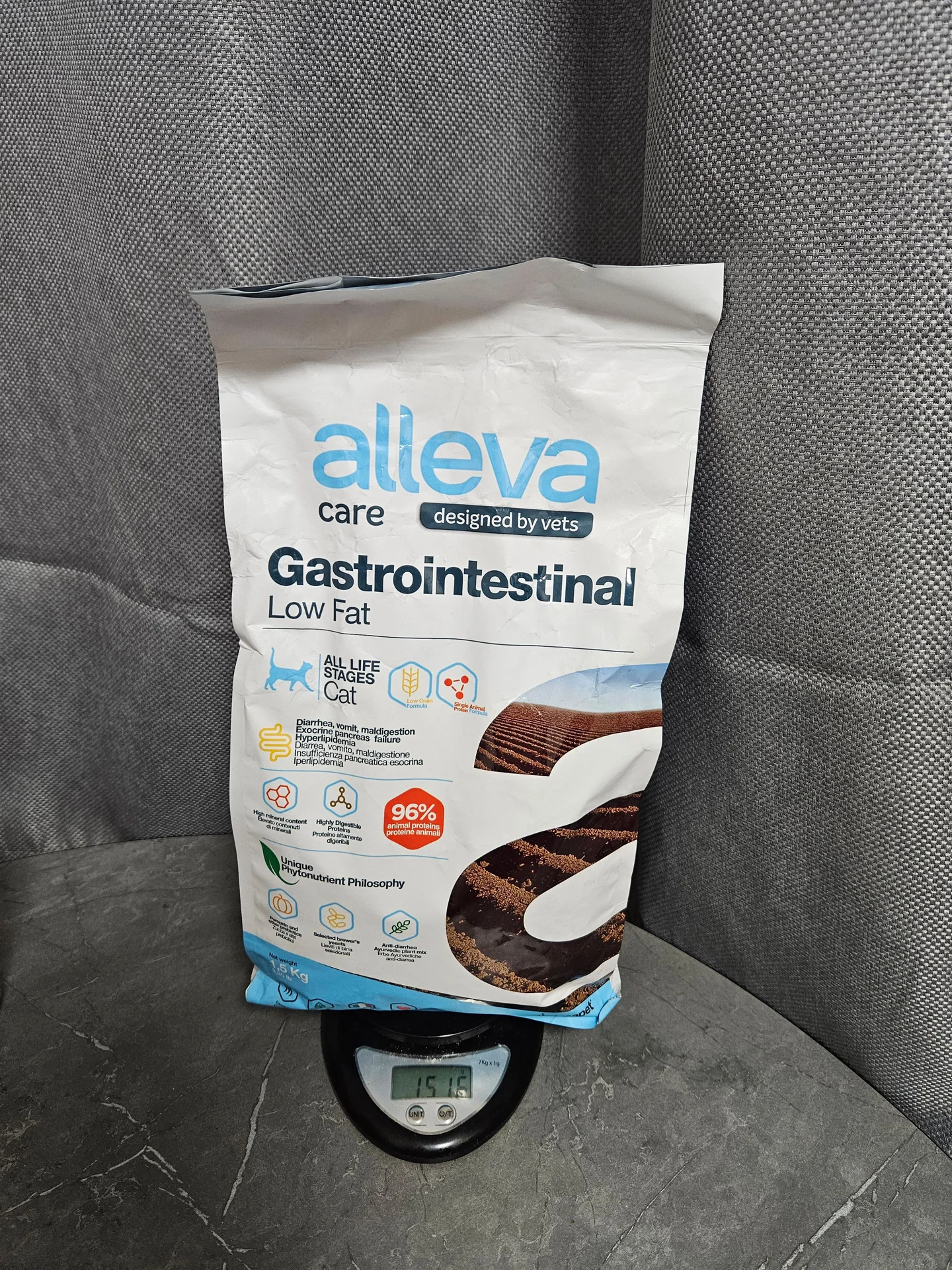 Корм для кошек Alleva Gastrointestial, 1.5 кг - изображение 1
