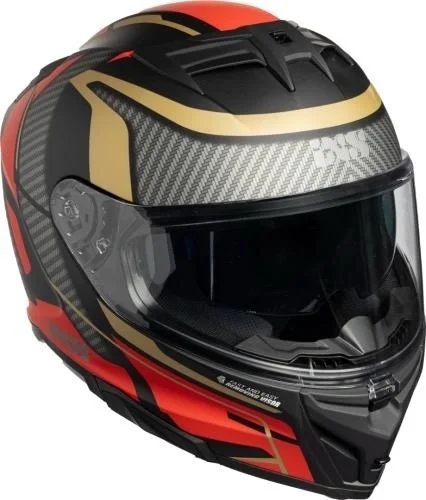 Мотошлем (интеграл) IXS HX 912 2.0 X14094 M33 - миниатюра 2