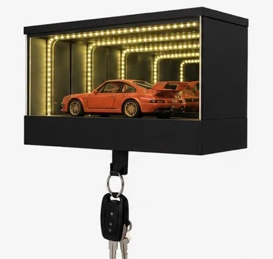 Настенная ключница с LED-подсветкой - миниатюра 3