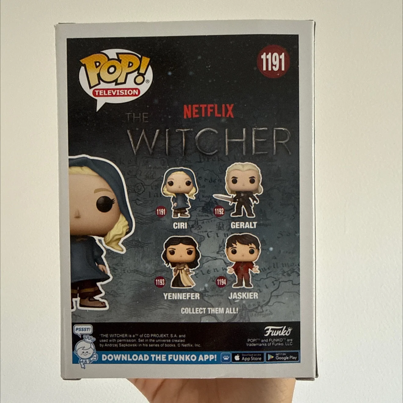 Funko pop Ciri 1191 - миниатюра 4