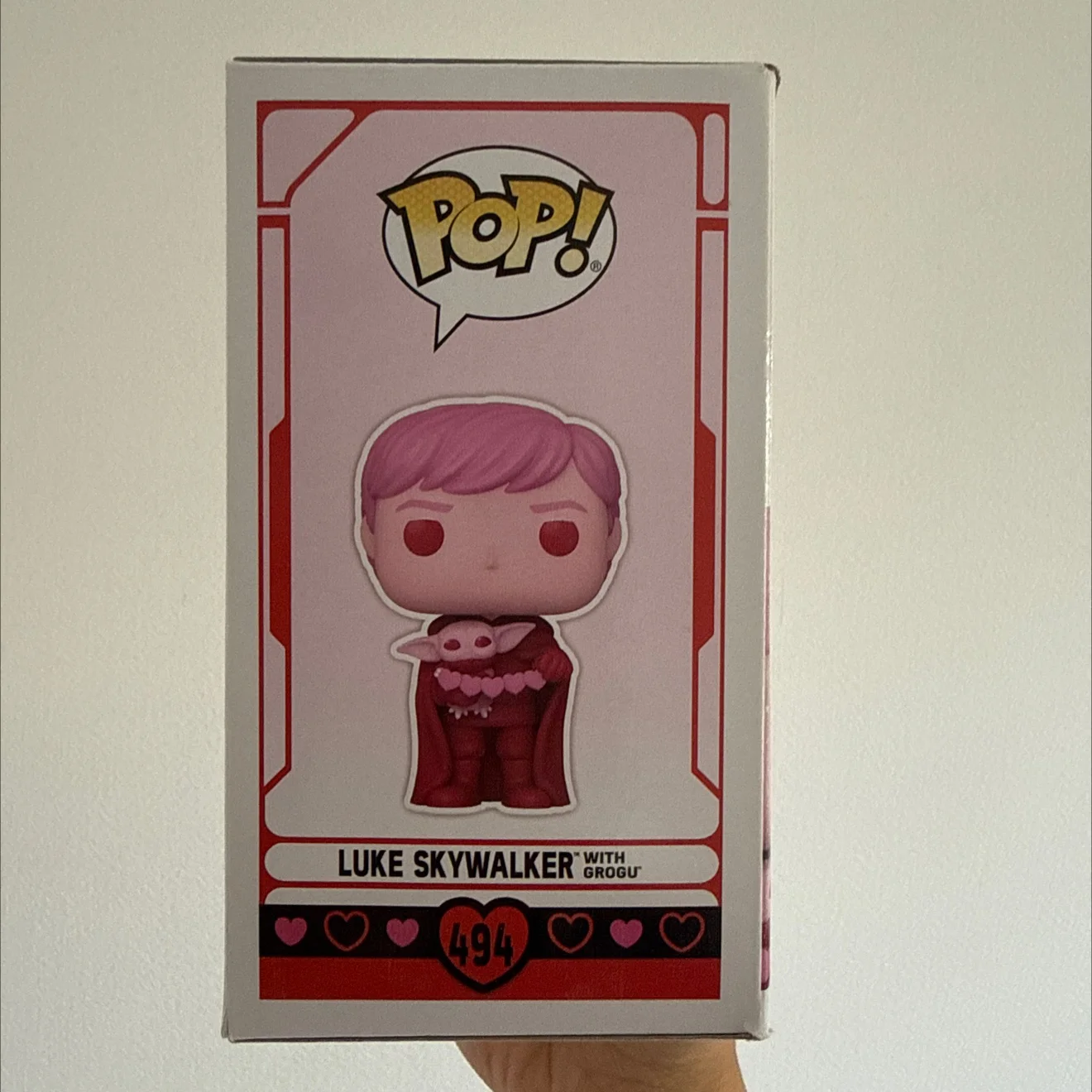 Funko pop Luke skywalker with grogu 494 - миниатюра 2