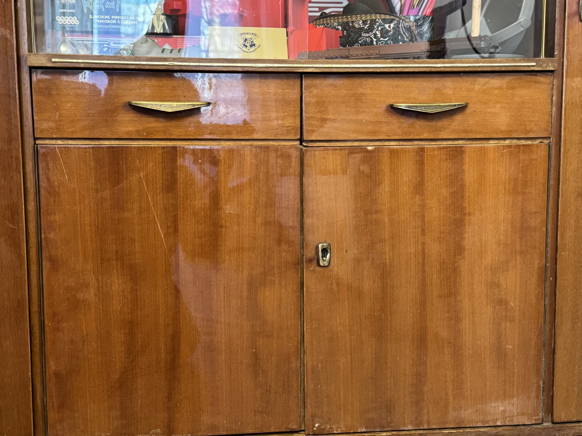 Винтажный шкаф mid century СССР - миниатюра 6