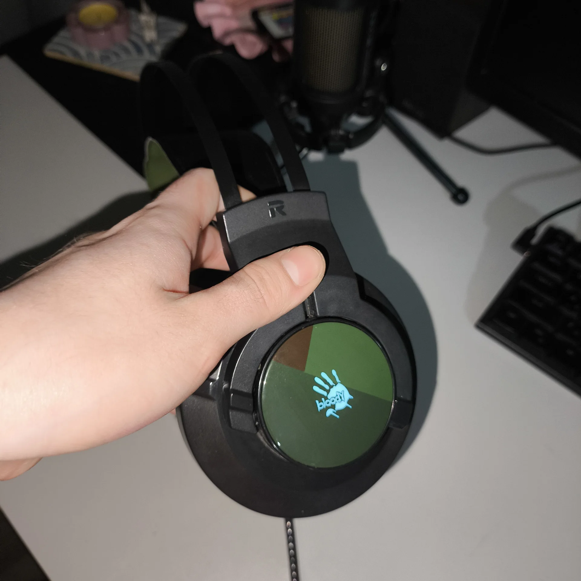 Игровые наушники A4Tech Bloody J450 с микрофоном - миниатюра 5
